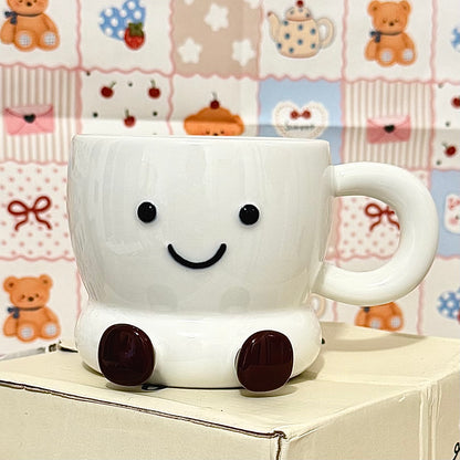 Keramický hrnek Coffee Cup s nožičkami